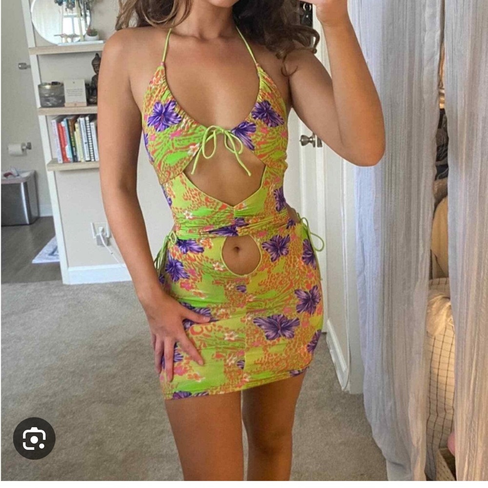 I.AM.GIA. Svana dress in Hawaiian size S NWT